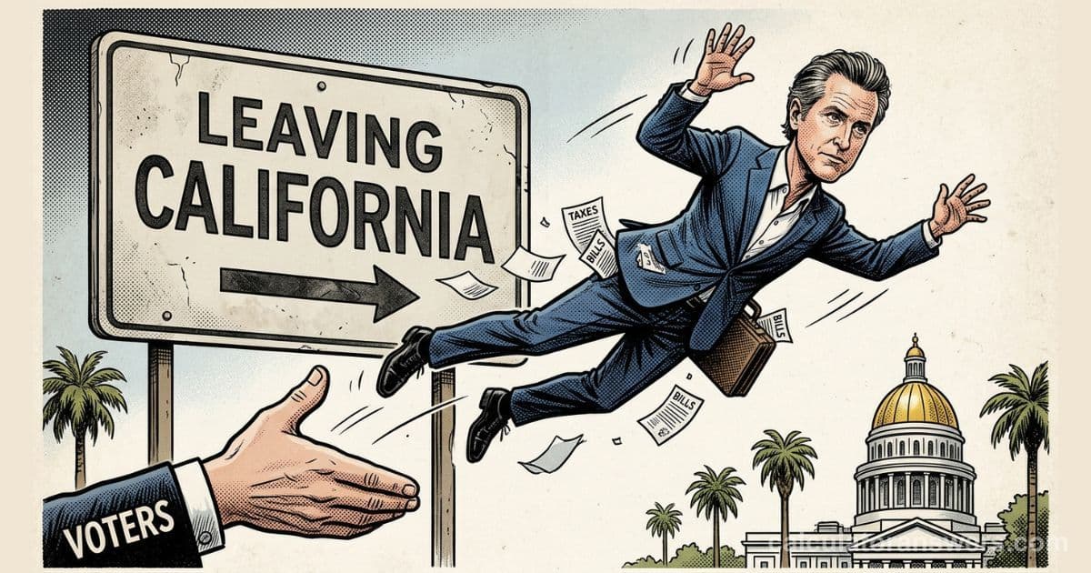 Gavin Newsom Countdown Timer Clock